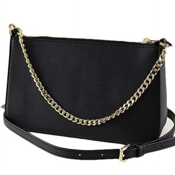 Michael Kors Jet Set Medium Saffiano Leather Crossbody Bag NWT - Picture 3 of 6